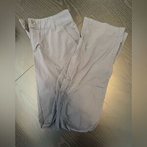 Columbia Saturday Trail Convertible Zip Off Pants Size 6 Navy